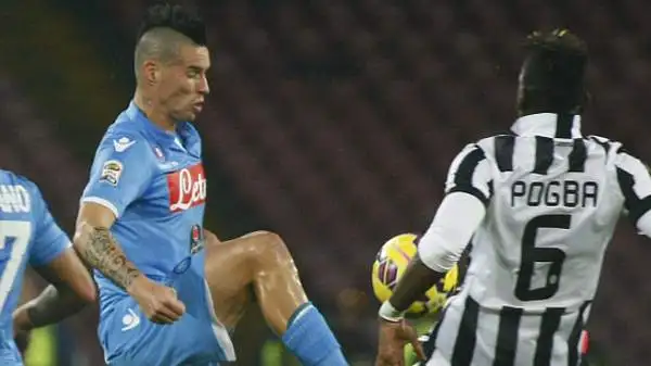 Napoli-Juventus 1-3. Hamsik 5. Partita da dimenticare per lo slovacco che non riesce mai a rendersi pericoloso.