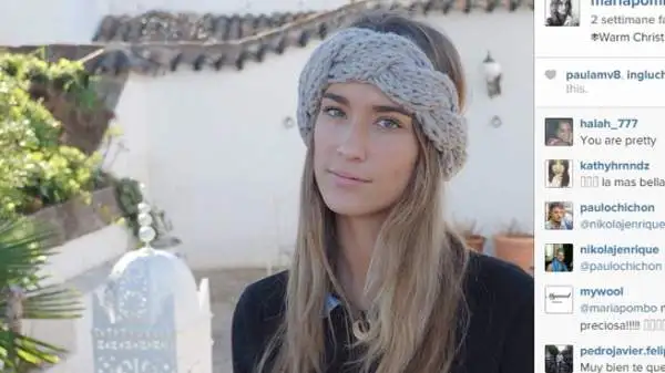 Maria Pombo, la ragazza di Alvaro Morata.