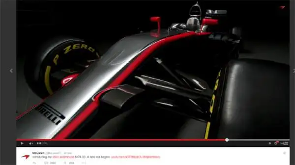 Presentata la nuova McLaren-Honda, la MP4-30 che guideranno Fernando Alonso e Jenson Button.