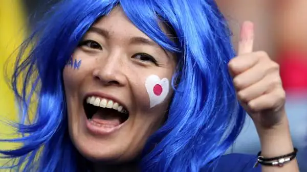 Le tifose si scatenano durante le partite valide per la fase finale della Coppa d'Asia.