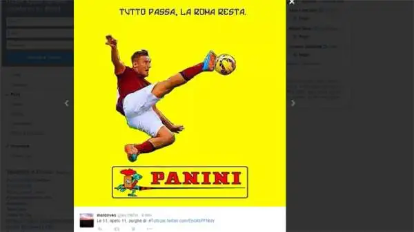 Il selfie di Totti, che si è scattato una foto col cellulare dopo aver segnato il gol del 2-2 nel derby, su Twitter è stato trasformato in divertenti fotomontaggi.
