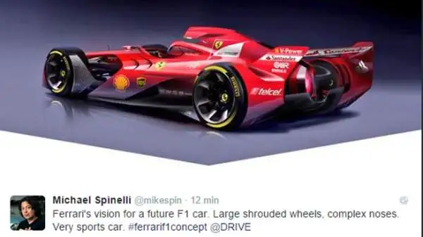 Ovviamente non si sa se risponda già a criteri tecnici su cui i progettisti coltivano idee e soluzioni ma intanto il Cavallino ha comunque chiesto via Twitter ai tifosi di lasciare un commento.
