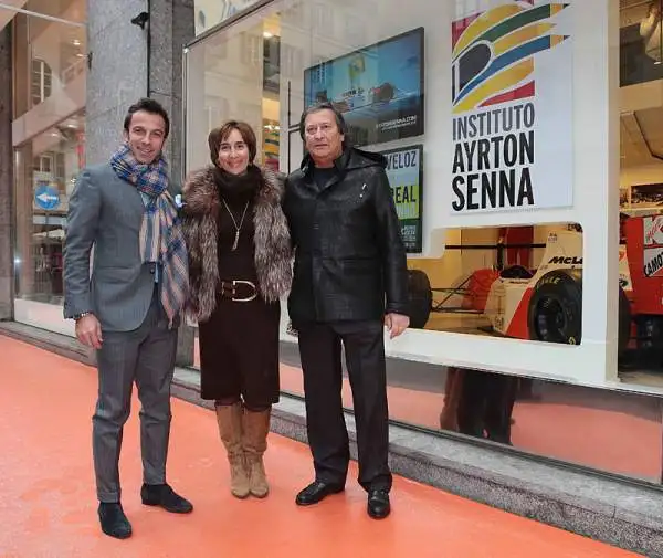 Inaugurata a Torino la mostra sull’indimenticato campione di Formula Uno. Presente anche l'ex capitano della Juventus.