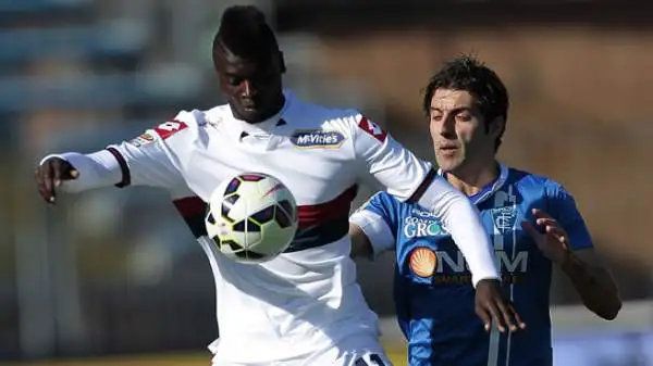 Empoli-Genoa 1-1. Niang 7. Si conferma come una delle principali bocche da fuoco del Genoa nelle ultime settimane. Sotto la cura Gasperini sembra essere finalmente esploso.