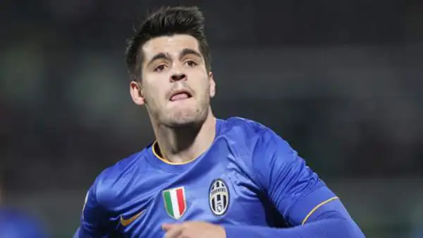Palermo-Juventus 0-1. Morata 8. Entra e spacca la partita con un gol assurdo. Un pregevole sinistro a giro con il piede più "scarso". E' pronto e carico per la battaglia di Dortmund.