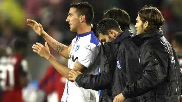 Cagliari-Empoli 1-1. Vecino 6,5. Castiga la sua ex squadra con una rete preziosissima.