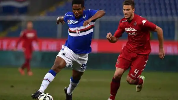 Sampdoria-Cagliari 2-0. Eto'o 7. Si è visto, forse per la prima volta, un giocatore voglioso di rendersi utile alla squadra. Umiltà e qualità, finalmente. E pure il gol che chiude la partita.