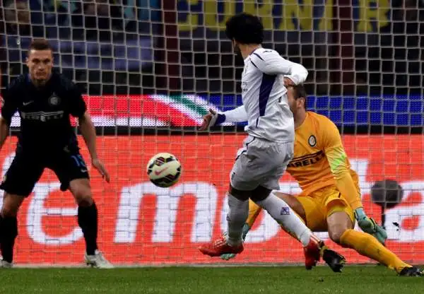 Inter-Fiorentina 0-1. Salah 7. Per i viola sta diventando una macchina da punti, e stavolta con una rete da attaccante consumato. Sembra poter portare lontano questa squadra.