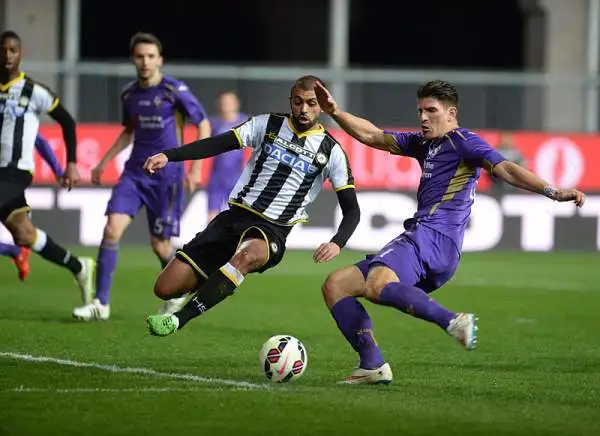 Udinese-Fiorentina 2-2. Mario Gomez 8. Torna a livelli di eccellenza con un'altra doppietta. Se la sua parabola resterà ascendente regalerà non poche soddisfazioni a Montella...