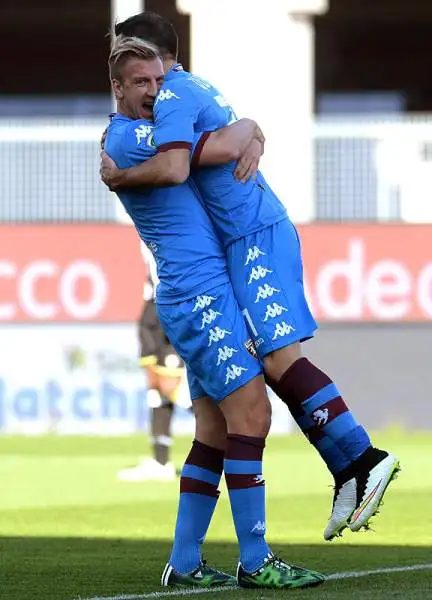 Il Toro va in vantaggio con Quagliarella ma subisce la rimonta friulana con i gol di Di Natale, l'autogol di Molinaro e il gol di Wague. Nel finale il gol di Benassi che accorcia le distanze.