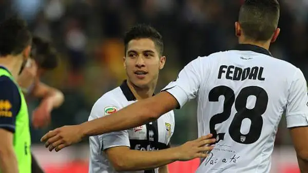 Parma-Juventus 1-0. Mauri 8. Un gol da favola, sia per bellezza che per tutto quello che c'è dietro. Regala una grande gioia ad una squadra che mancherà alla serie A.