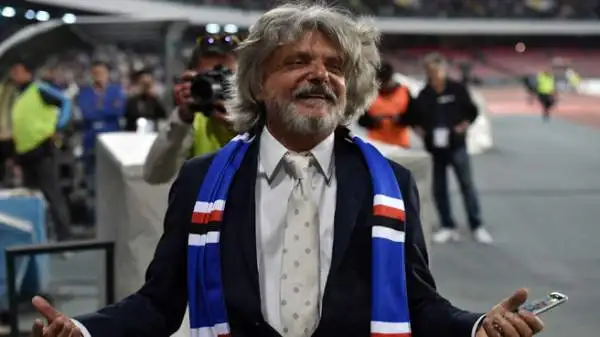 La serata si è poi conclusa in modo amaro: la sua Samp è stata sconfitta per 4-2.