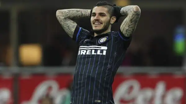 Inter-Milan 0-0. Icardi 5. Ci si aspettava senz'altro di più dal bomber argentino. Si muove molto ma non tira mai in porta.