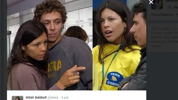 Prima c'è stata Arianna Matteuzzi, altra storica fidanzata spesso presente ai box.