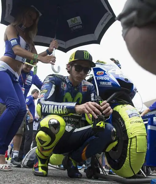 Anche ne circuito delle Americhe non sono mancate le bellissime Gird GIrls che hanno accompagnato i piloti in pista con gli immancabili ombrellini.