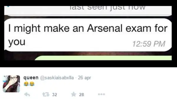 Il tutto è stato documentato dalla ragazza sul suo profilo twitter, saskiaisabxlla. A partire dall'inusuale proposta del compagno, fatta via chat.