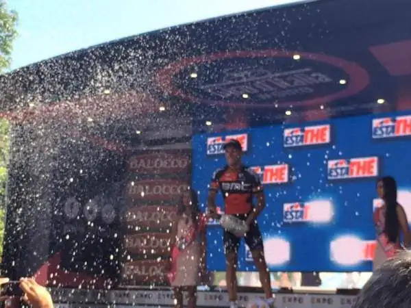 "Sono felice della seconda vittoria. Abbiamo interpretato alla grande la gara con Moinard che mi ha coperto la fuga e con il quale ho lavorato bene".