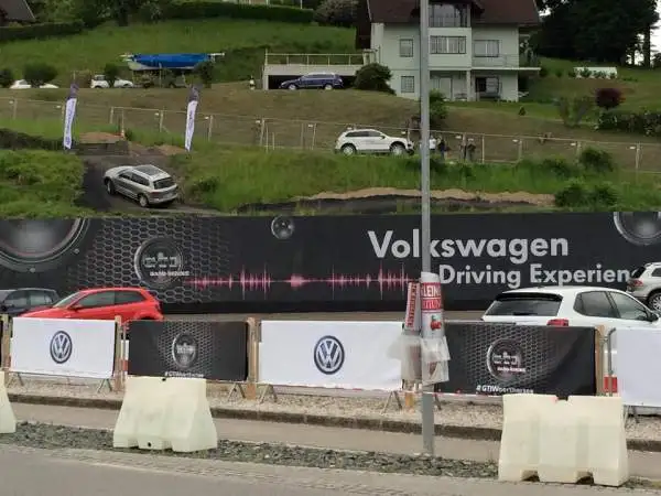 Le macchine di uno dei più grandi raduni di Volkswagen nel mondo.