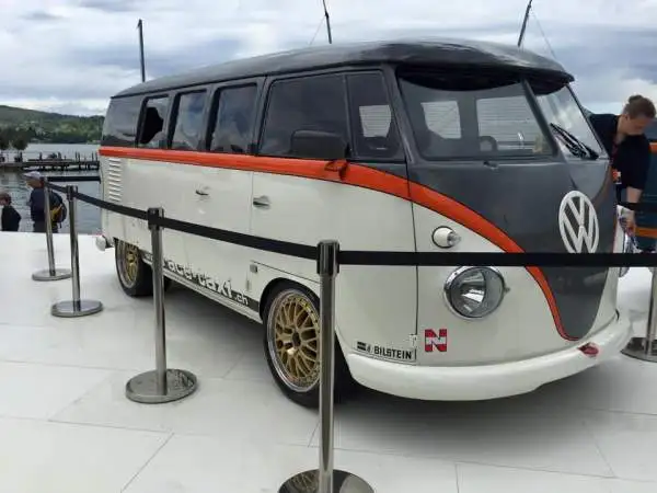 Le macchine di uno dei più grandi raduni di Volkswagen nel mondo.