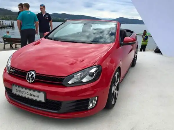 Le macchine di uno dei più grandi raduni di Volkswagen nel mondo.
