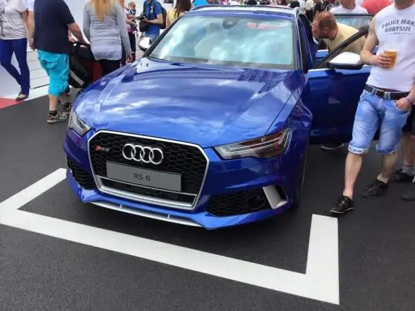 Le macchine di uno dei più grandi raduni di Volkswagen nel mondo.