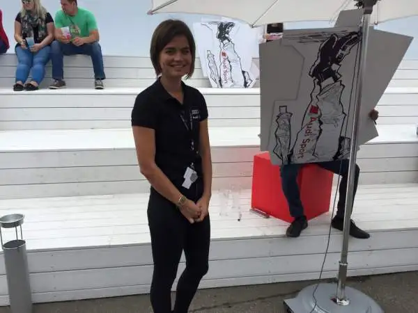 Nell'evento voluto da Volkswagen non sono mancate le bellissime ragazze, dentro e fuori le vetture della casa tedesca.