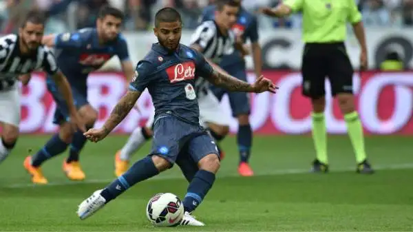 Juventus-Napoli 3-1. Insigne 5,5. Nel primo tempo ci prova, poi nella ripresa cala vistosamente e sbaglia anche il rigore.