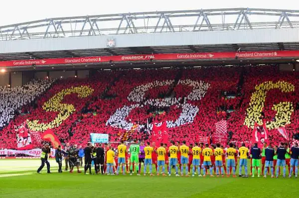 Il leggendario capitano del Liverpool ha perso 3-1 la sua ultima partita ad Anfield Road.