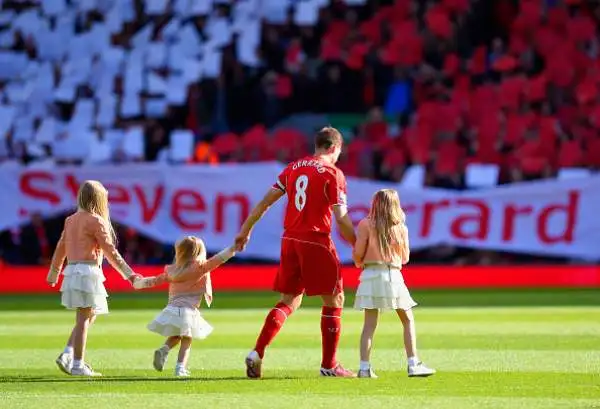 Il leggendario capitano del Liverpool ha perso 3-1 la sua ultima partita ad Anfield Road.