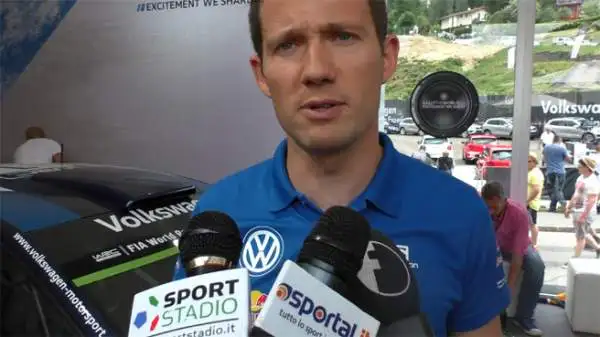 Il campione del mondo rally è stato l'ospite d'onore all'evento organizzato da Volkswagen, dando anche spettacolo a bordo della sua Polo R WRC.