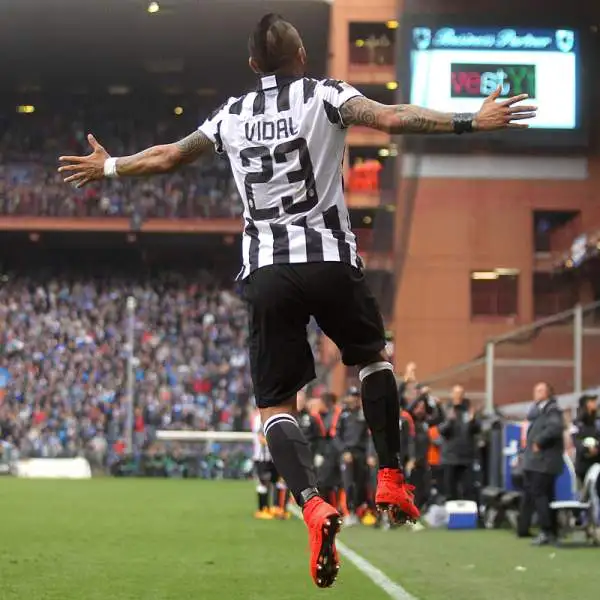 La partita viene decisa da una rete di Vidal. Vittoria meritata dalla Juventus che ha gestito bene i ritmi della partita. La Samp non è riuscita ad essere pericolosa davanti a Buffon.