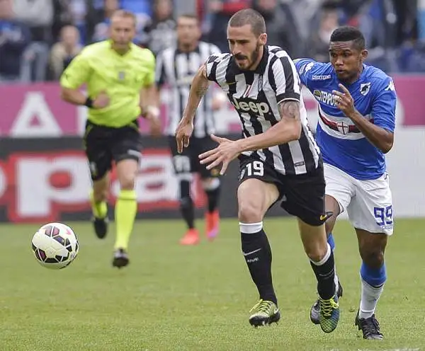 La partita viene decisa da una rete di Vidal. Vittoria meritata dalla Juventus che ha gestito bene i ritmi della partita. La Samp non è riuscita ad essere pericolosa davanti a Buffon.
