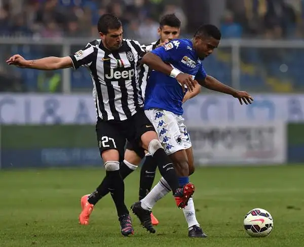 La partita viene decisa da una rete di Vidal. Vittoria meritata dalla Juventus che ha gestito bene i ritmi della partita. La Samp non è riuscita ad essere pericolosa davanti a Buffon.