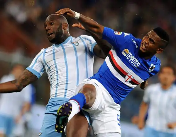 Vittoria pesantissima nella corsa al secondo posto per la Lazio, che grazie ad un gol di Gentiletti si impone 1-0 in casa della Sampdoria.