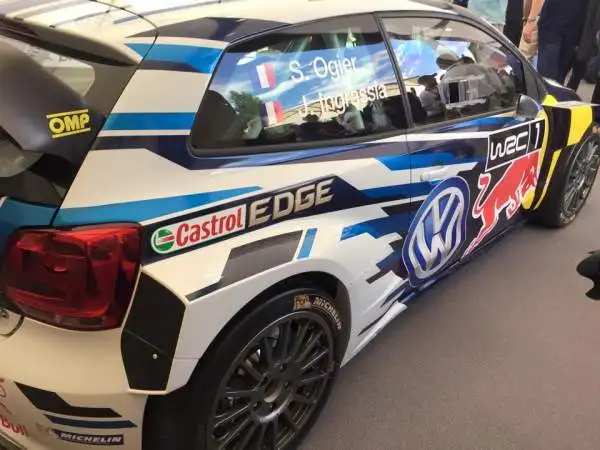 Il campione del mondo rally è stato l'ospite d'onore all'evento organizzato da Volkswagen, dando anche spettacolo a bordo della sua Polo R WRC.