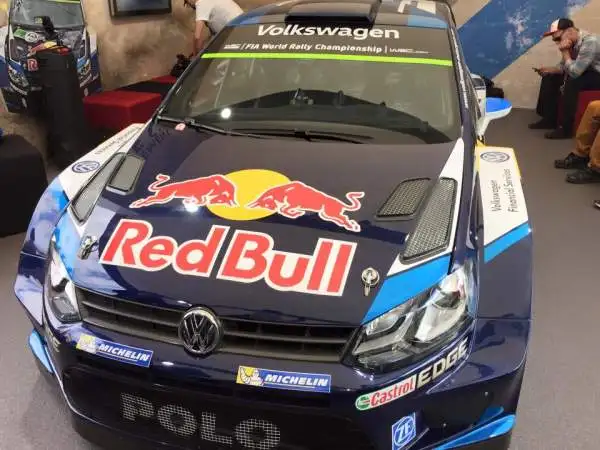 Il campione del mondo rally è stato l'ospite d'onore all'evento organizzato da Volkswagen, dando anche spettacolo a bordo della sua Polo R WRC.