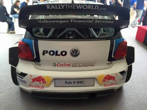 Il campione del mondo rally è stato l'ospite d'onore all'evento organizzato da Volkswagen, dando anche spettacolo a bordo della sua Polo R WRC.