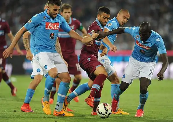 Gli ospiti volano sul 2-0 grazie a Parolo e Candreva. Sembra finita ma dopo l'intervallo Higuain segna due gol ma calcia alto il rigore del 3-2. Onazi e Klose ne approfittano per firmare il 4-2.