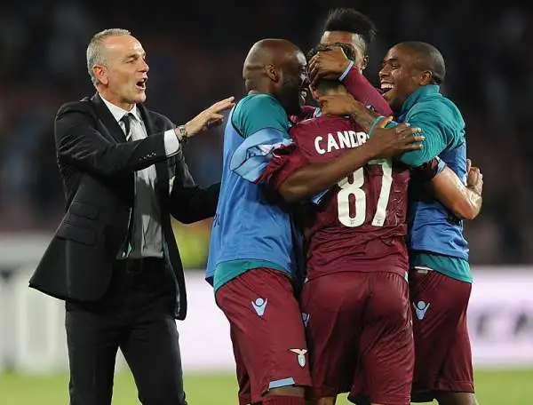 Gli ospiti volano sul 2-0 grazie a Parolo e Candreva. Sembra finita ma dopo l'intervallo Higuain segna due gol ma calcia alto il rigore del 3-2. Onazi e Klose ne approfittano per firmare il 4-2.