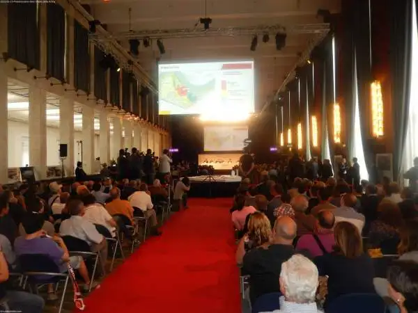 La Roma ha presentato il progetto esecutivo per il suo nuovo stadio che sorgerà a Tor di Valle.