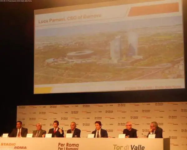 La Roma ha presentato il progetto esecutivo per il suo nuovo stadio che sorgerà a Tor di Valle.