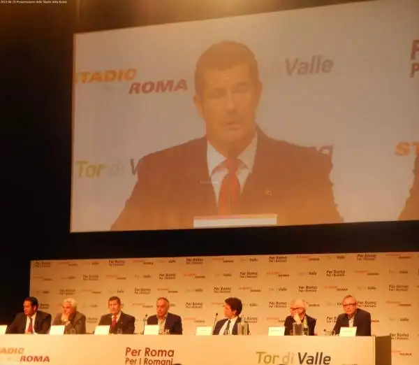 La Roma ha presentato il progetto esecutivo per il suo nuovo stadio che sorgerà a Tor di Valle.