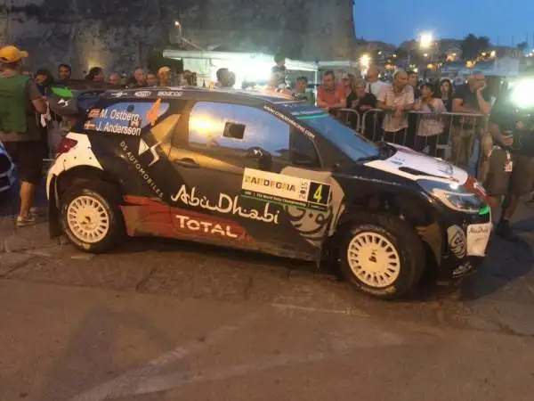 Tutti le auto della tappa italiana del Mondiale Rally: Mads Ostberg (Citroen DS3 WRC).