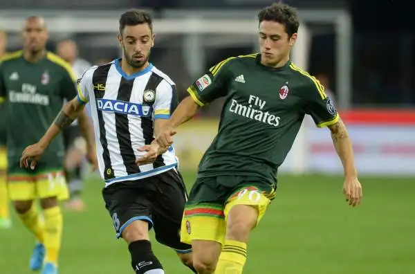 Udinese-Milan 2-3. Calabria 6,5. Il giovanissimo terzino del Milan non mostra timore reverenziale: spinge e non difende male. Ammonito al 20', viene tolto da Mihajlovic per non rischiare.