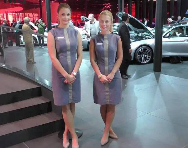 Donne e motori al Salone di Francoforte.