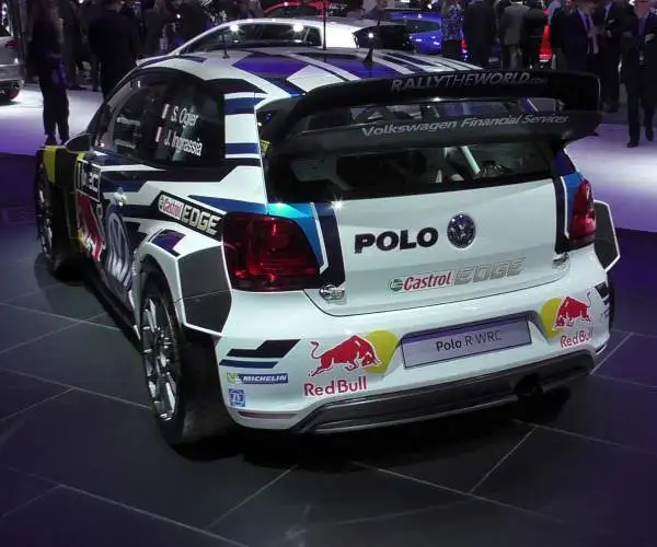 Anche Sebastien Ogier, fresco vincitore del Mondiale Rally con la sua Volkswagen Polo R WRC, ha partecipato al Salone di Francoforte.