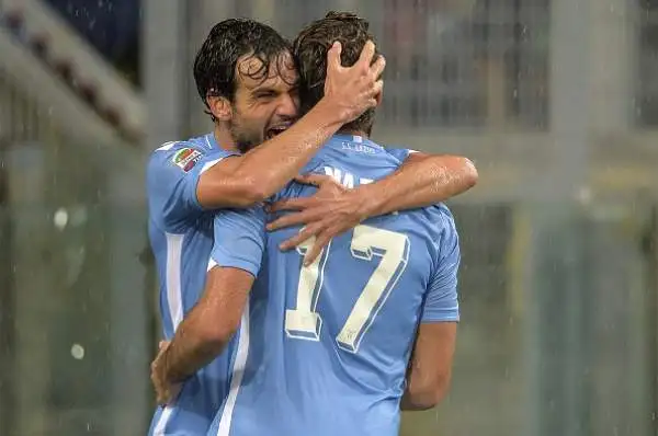 Matri scatenato all'esordio: Udinese ko. La Lazio supera per 2-0 i friulani.