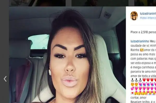 Luiz Adriano ha già conquistato il cuore dei tifosi del Milan. Camilla Assem, quello del brasiliano. 