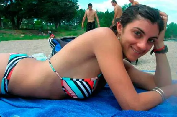 Sabrina Sampaoli, figlia del commissario tecnico del Cile.
