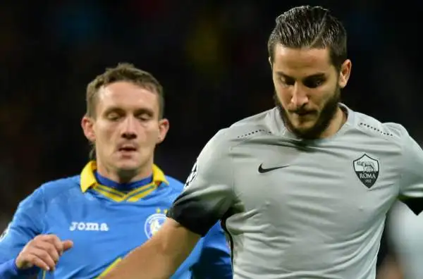 BATE-Roma 3-2. Manolas 5. Spaesato, qualche colpa sulle reti del BATE ce l'ha: non perfetto in posizionamento e marcatura.